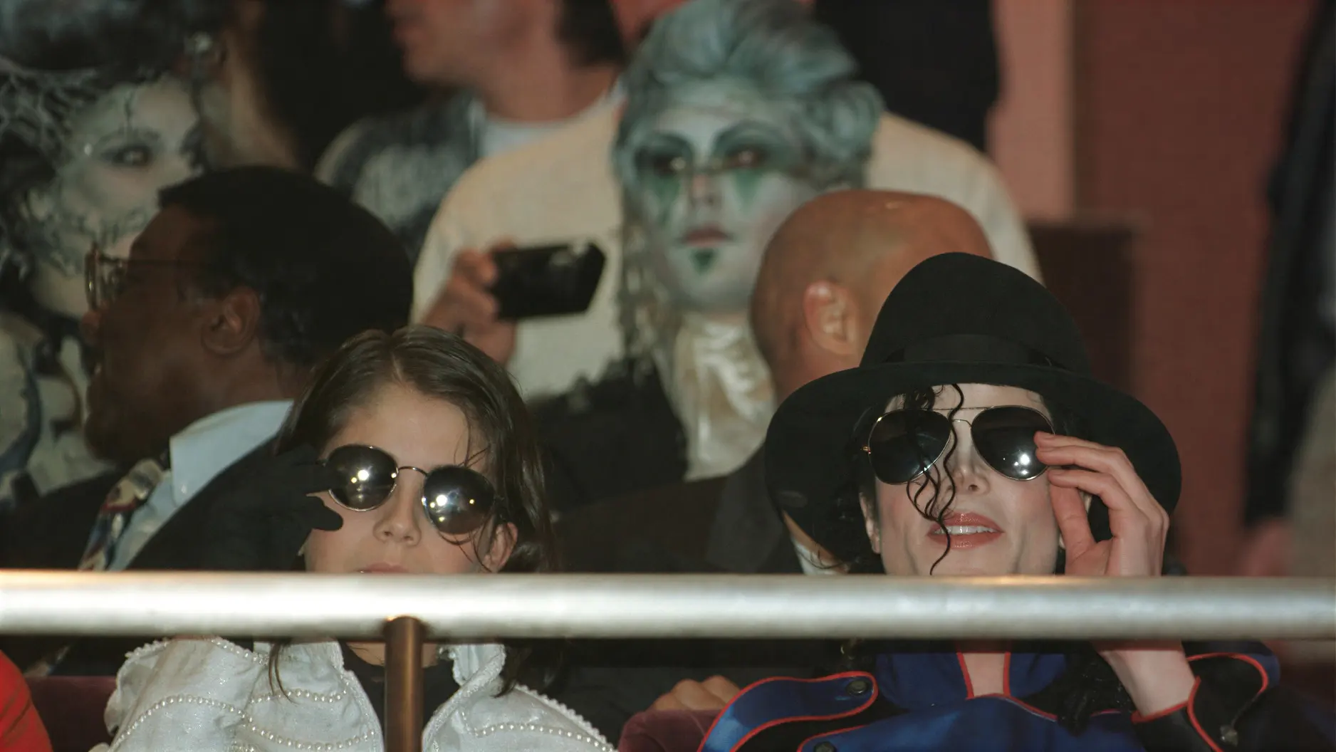 Omer and Jackson at the Tokyo premiere of the short film Ghosts